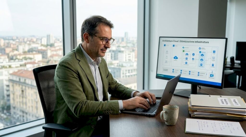 Responsabile che implementa soluzioni cloud all’interno dell’ufficio